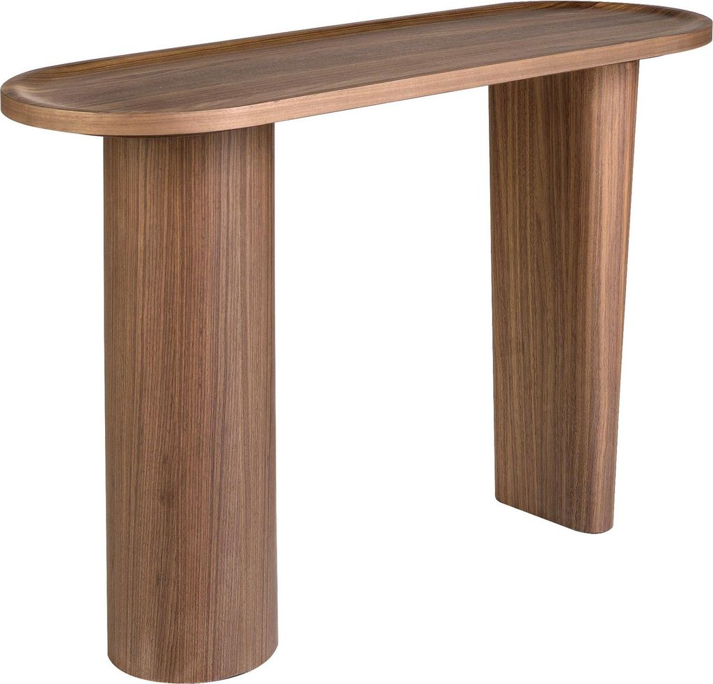 Angel Cerdá Konsole oval Nussbaum Halbspitze 3249