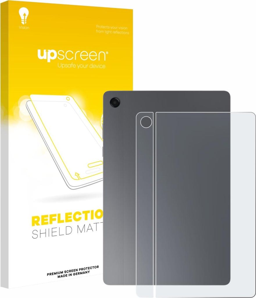upscreen Schutzfolie für Samsung Galaxy Tab A11 Plus 5G 11" (Rückseite) Displayschutz Displayschutzfolie Folie Matt Entspiegelungsfolie
