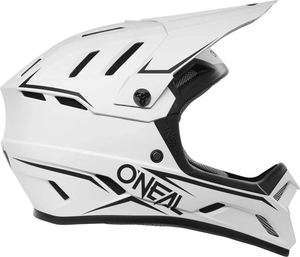 Protégez-vous avec le Casque Oneal Backflip Solid White XS Anti-Choc - 4