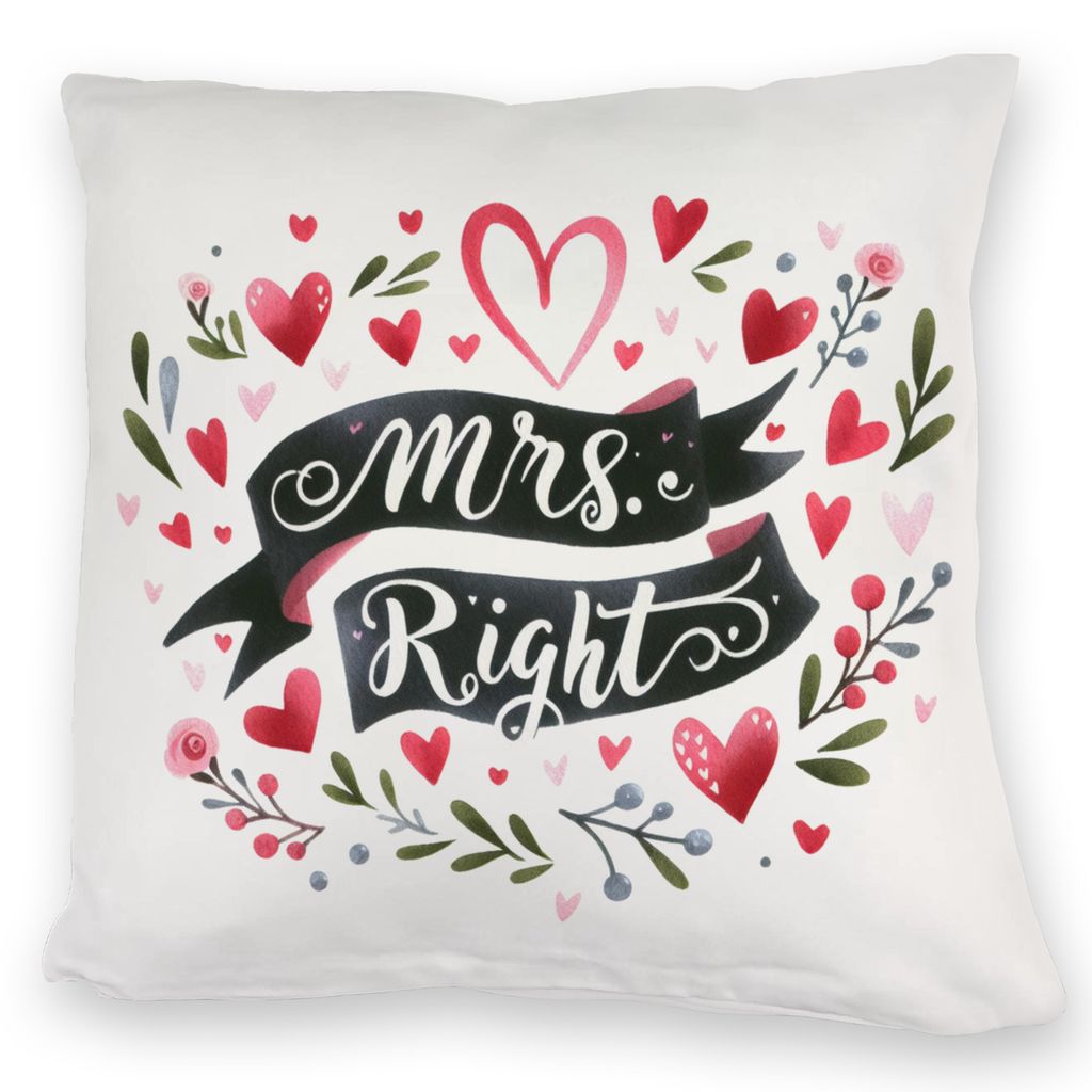 Mrs. Right Kuschelkissen