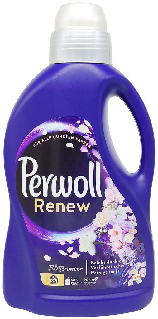 Perwoll Flüssig-Waschmittel RENEW BLÜTENMEER 1,375L belebt Produktbild 