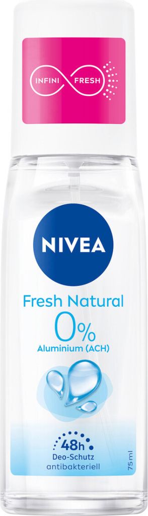 Nivea Deo Zerstäuber Fresh Natural 48h effektiver Deo Schutz 75ml