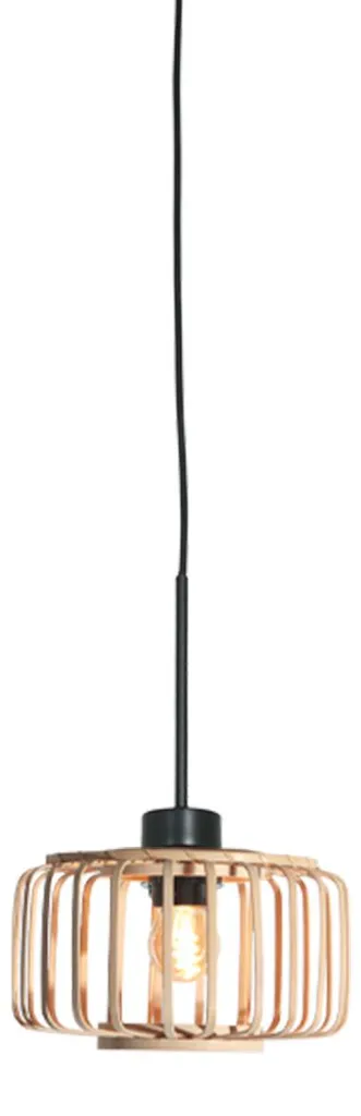 Suspension bambou Steinhauer Sparkled Light 4475ZW pour salon
