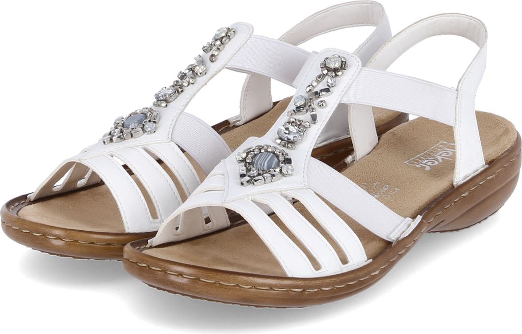 Rieker sandalo donna slingback pietre glitter 60839, Immagine del prodotto 