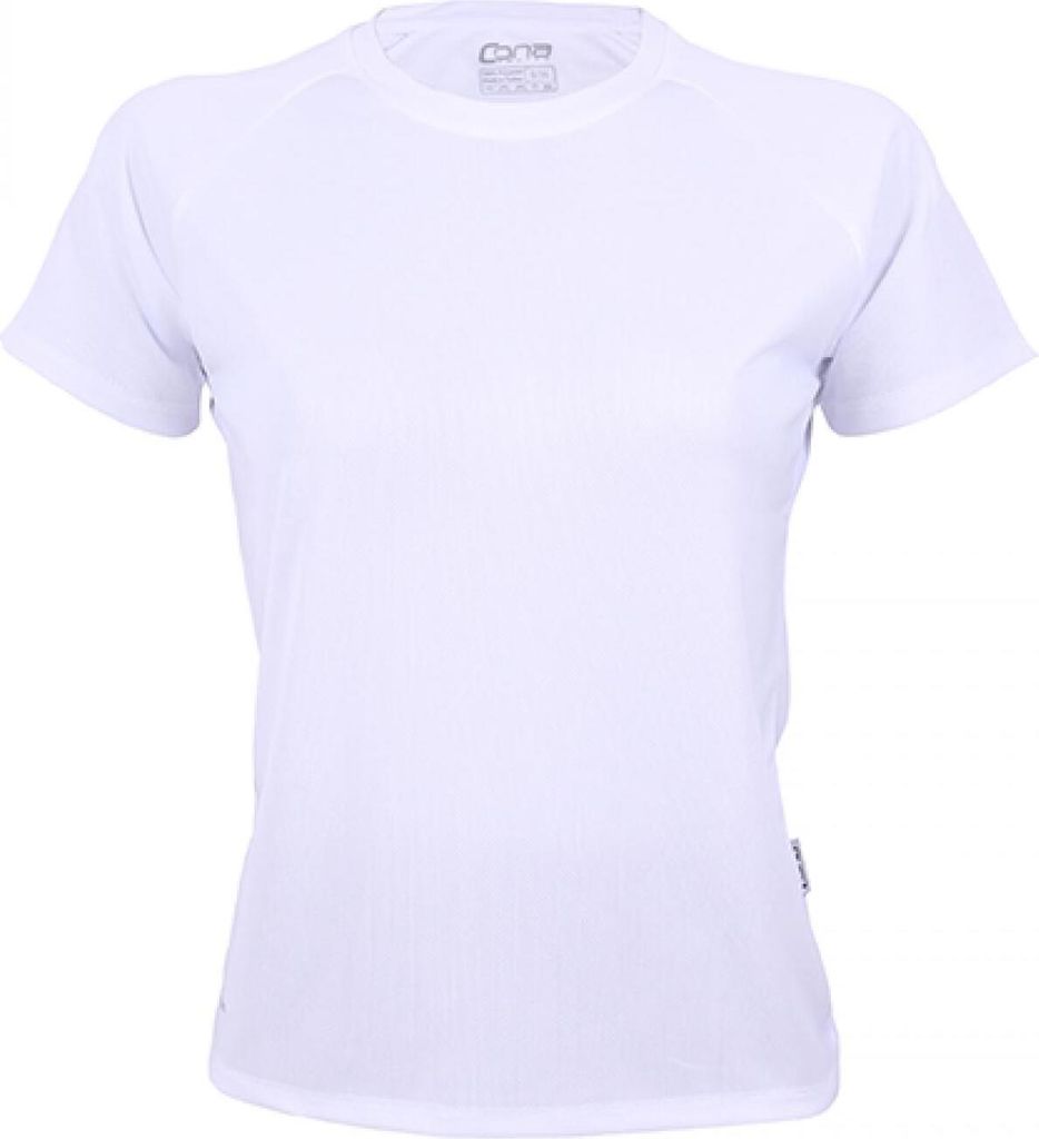 CONA SPORTS CSL01 | Damen Rainbow Ladies Tech Tee / - - Farbe: White - Größe: XS