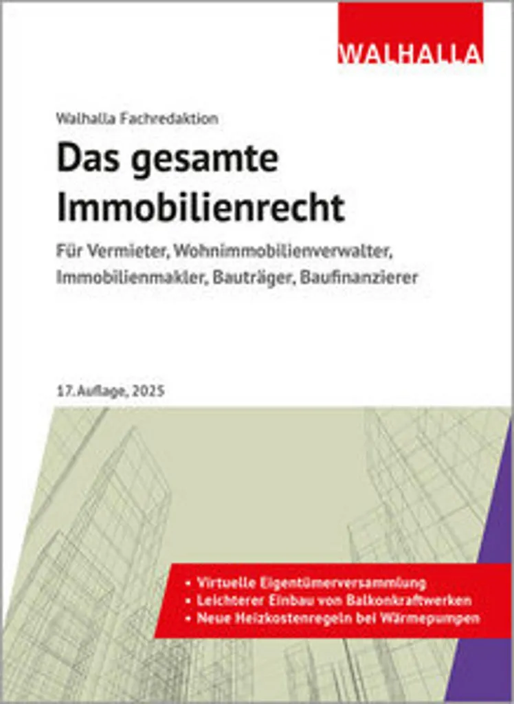 Livre numérique Das gesamte Immobilienrecht sur le droit de immobilier