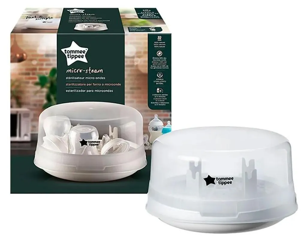 Dites Adieu aux Bactéries avec le Stérilisateur Micro-ondes Tommee Tippee