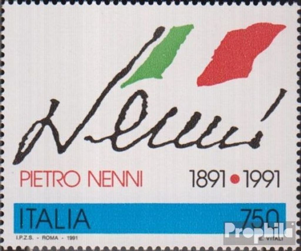 Briefmarken Italien 1991 Mi 2199 (kompl.Ausg.) postfrisch Produktbild 