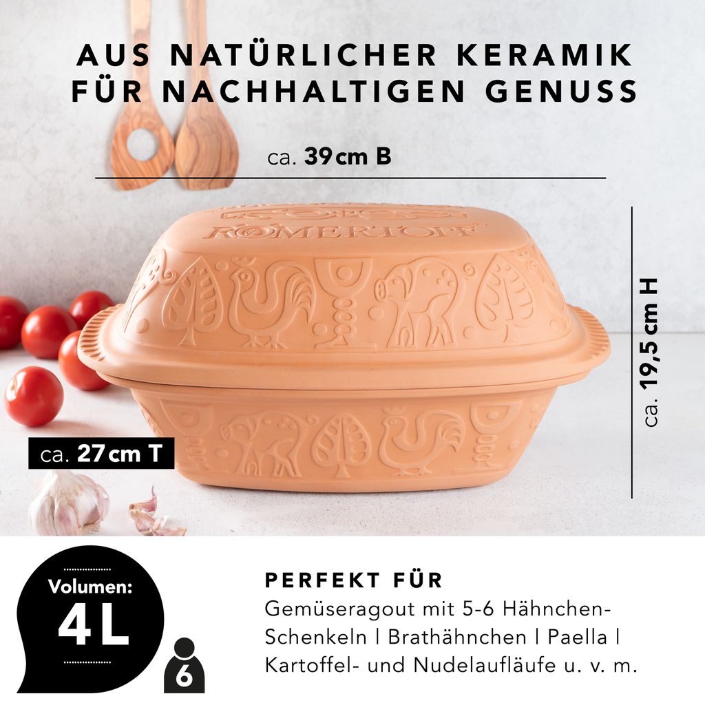 Römertopf Bräter KLASSIK für 6 Personen - 4 | Kaufland.de