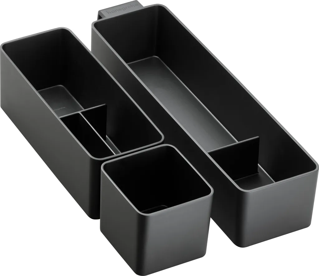 hansgrohe IntraStoris Séparation de Tiroir 100x345 Noir Mat 54224670