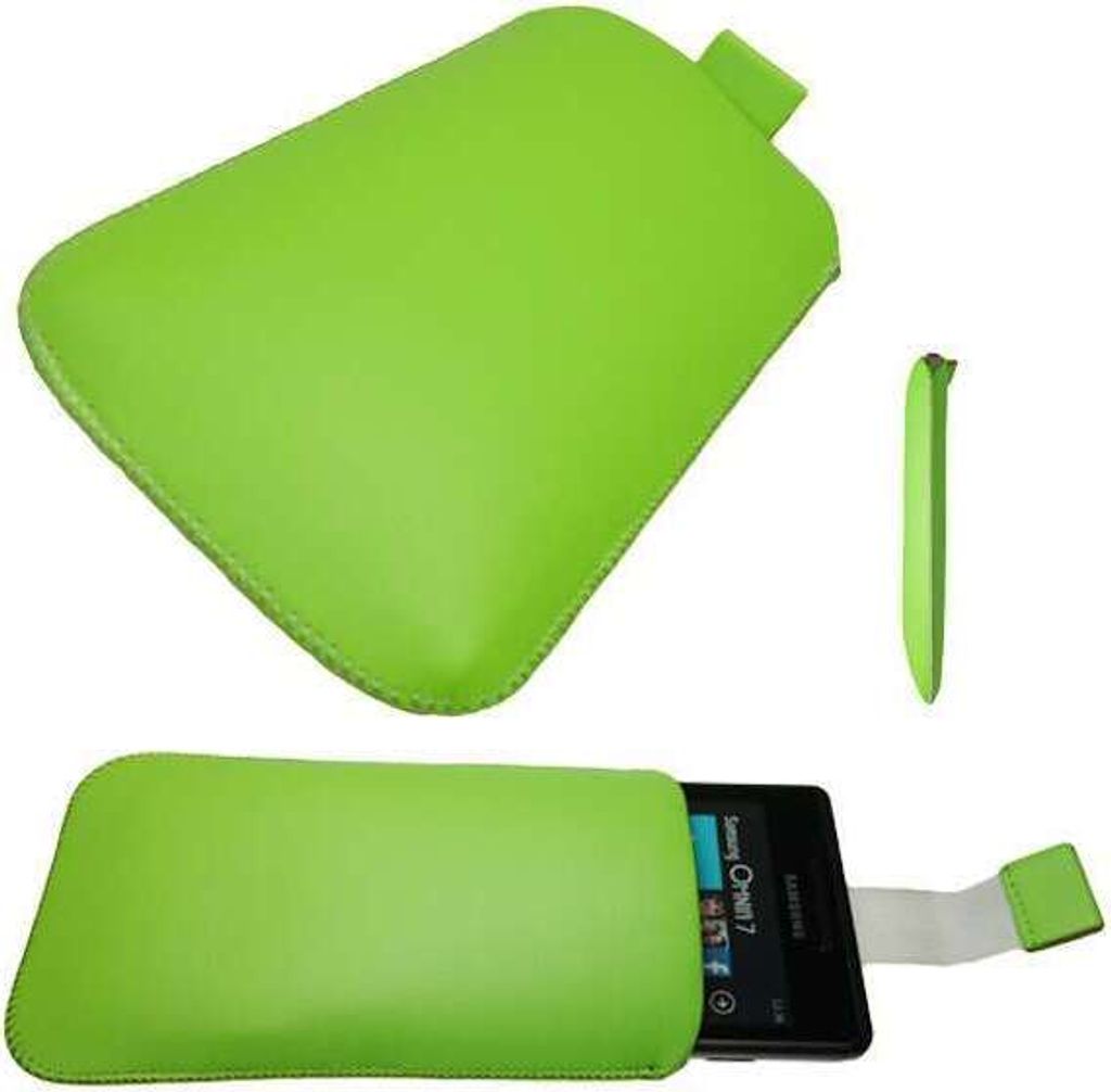 Tasche - Slide-Etui für Samsung I8700 Omnia 7 in g