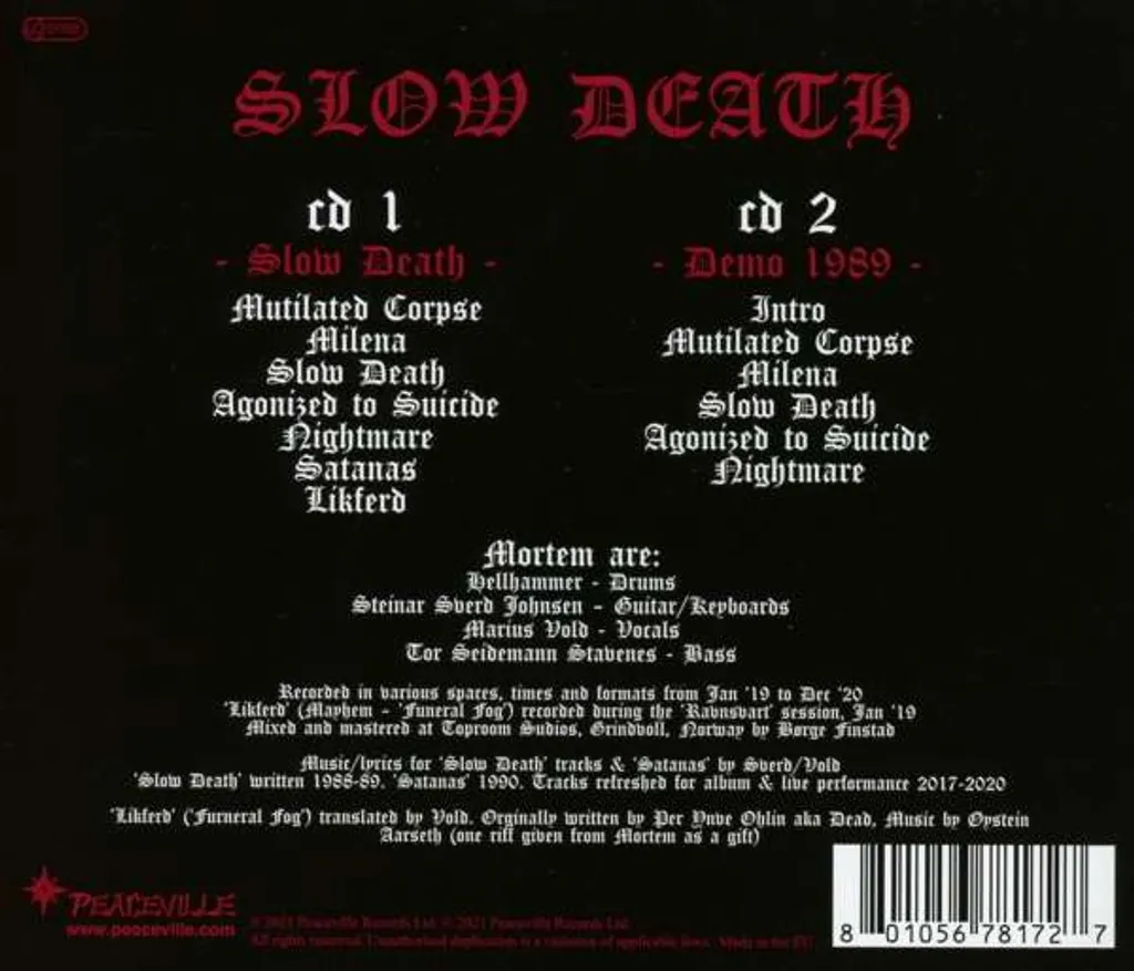 Slow Death (édition 2 CD) - La Musique Idéale pour vos Longs Trajets - 2