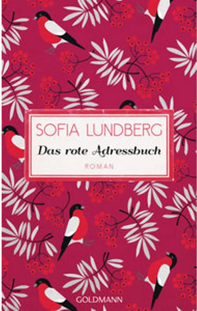 Le Roman Das rote Adressbuch de Sofia Lundberg en Édition Reliée Allemande