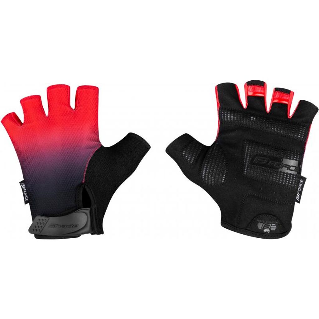 Handschuhe FORCE SHADE rot-schwarz : Größe - XXL Größe: XXL