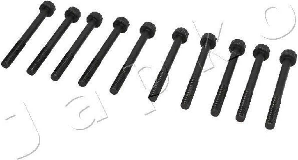 JAPKO Zylinderkopfschraube Zylinderschraube 115K02 für HYUNDAI TERRACAN (HP) für KIA CARNIVAL II (GQ) 131,5mm