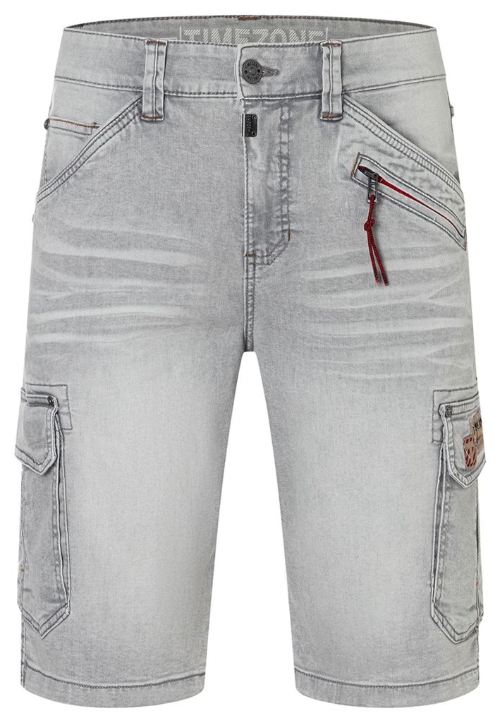 Timezone Cargoshorts Regular Fit Reißverschluss Eingrifftaschen Größe: 38W