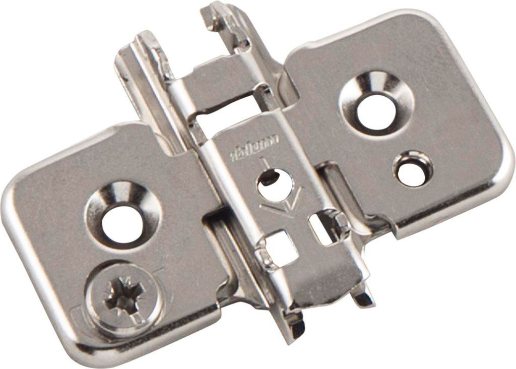Blum Clip Exzenter Kreuzmontageplatte - Montageplatten für Blum Clip Scharniere 10 Stück