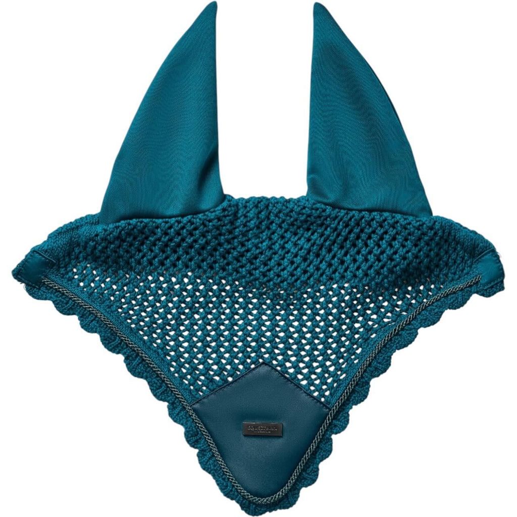 Equestrian Stockholm Fliegenhaube Teal Blue Fliegenmütze Teal Blue Full