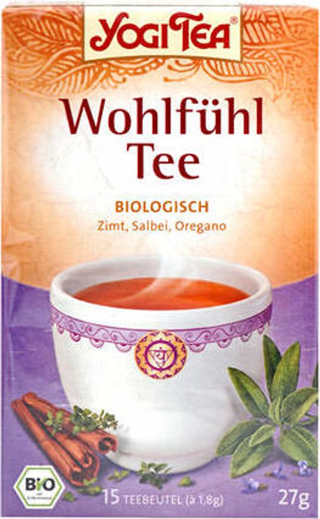 Yogi Tea Wohlfühl Tee Filterbeutel 17X1.8 g