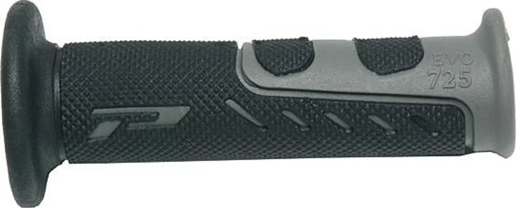 Poignées pour guidon moto tout-terrain Progrip gris Close End