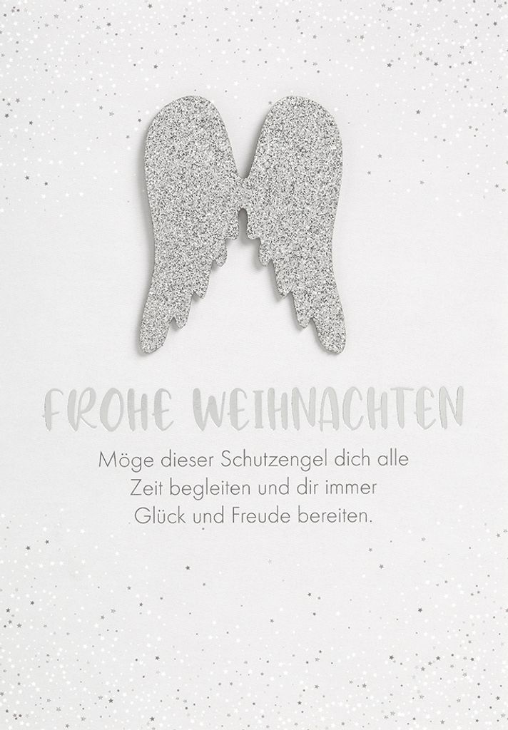 Weihnachten Glückwunschkarte im Format 115 x 17cm mit Umschlag