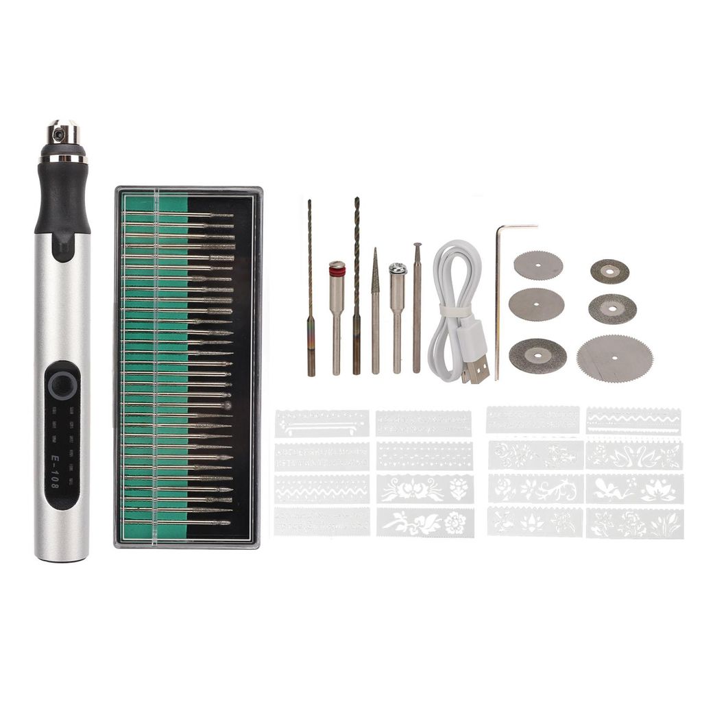Elektrischer Gravurstift – USB-Aufladung, kabellos, Mini Produktbild 