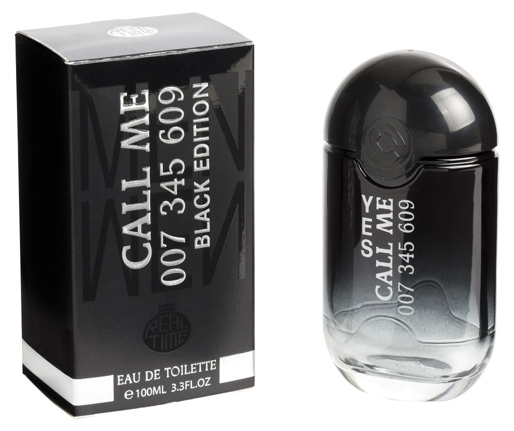 Echtzeit Anruf Mich Black Edition Eau de Toilette, 100ml Produktbild 