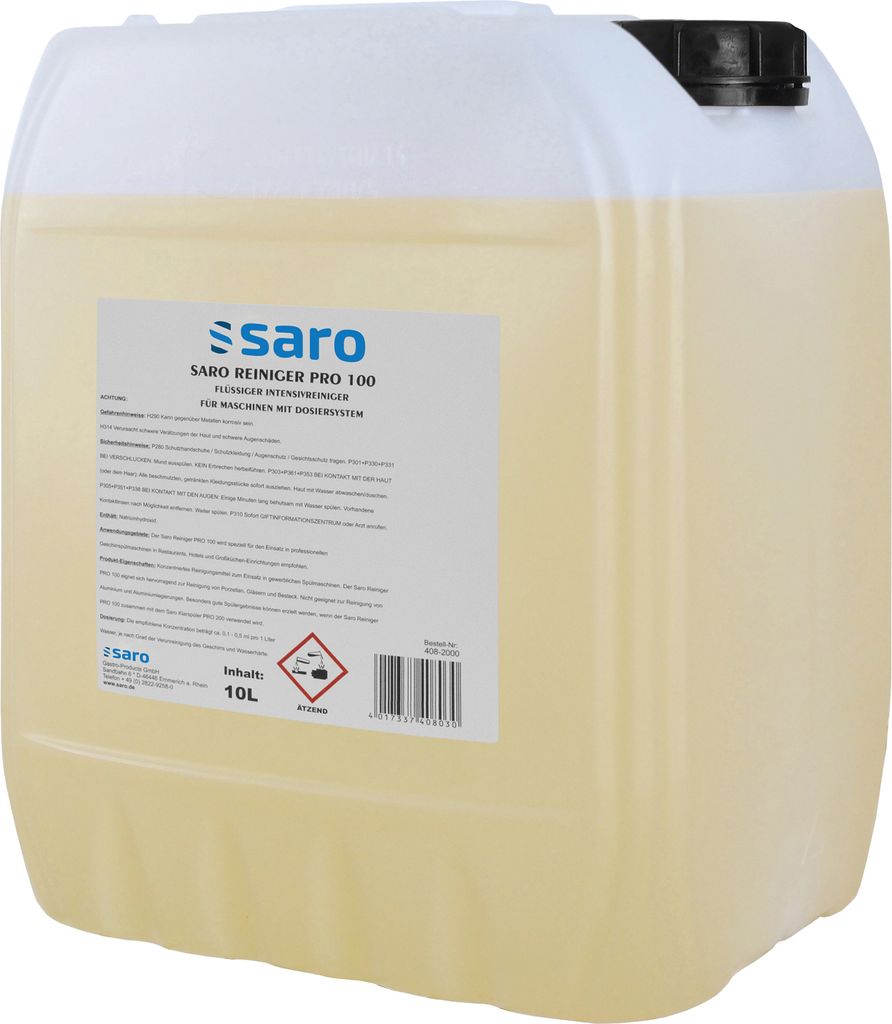 SARO Spülmaschinenreiniger Modell PRO 100 Produktbild 