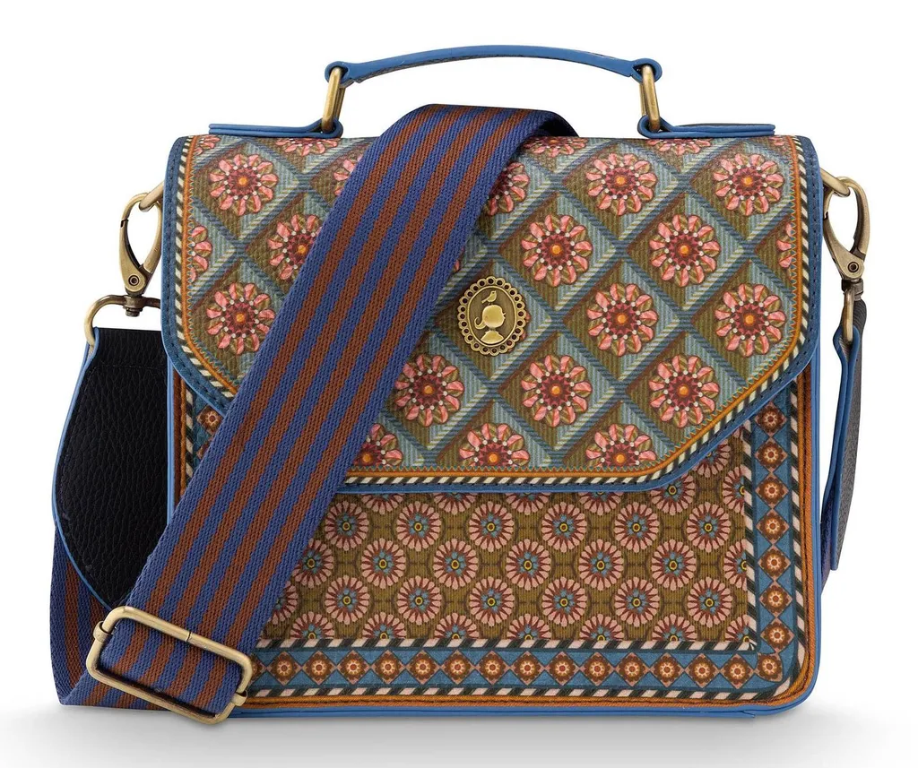 Sac à Main Léger et Organisé Pip Studio Frances - Look Imani Blue