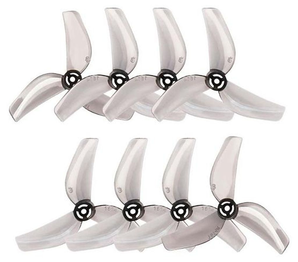 Gemfan 40mm 1614 3-Blatt Propeller Clear Black (4CW+4CCW) Produktbild 
