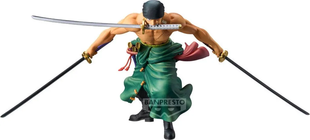 Statue Roronoa Zoro One Piece Banpresto Déco Geek et Collection Manga