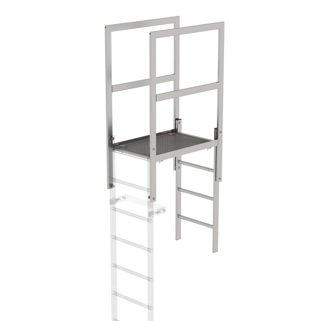 Günzburger Steigtechnik Attika-Überstieg V2A - 068181