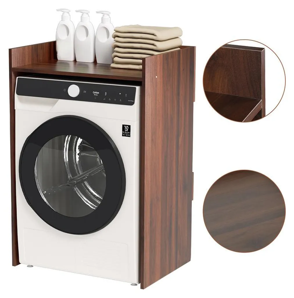 Armadio lavatrice Clanmacy 97x66x48 cm Armadio asciugatrice Lavatrice Armadio asciugatrice