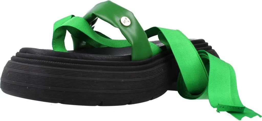 Fini les Pieds Fatigués avec les Sandales Yellow Daytona Vert en Cuir