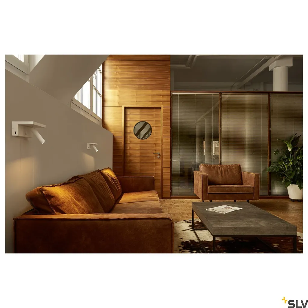 Applique murale LED design blanc 3000K KARPO Bedside orientable 40°