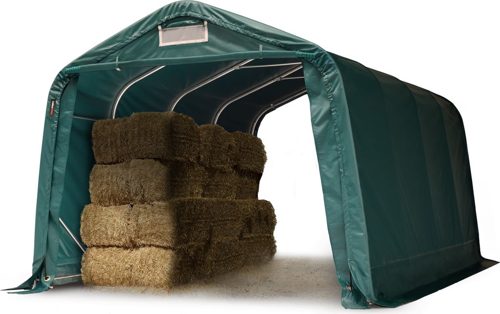 TOOLPORT Tenda da pascolo 3,3x4,8m telo verde in PVC 2300N Immagine del prodotto 