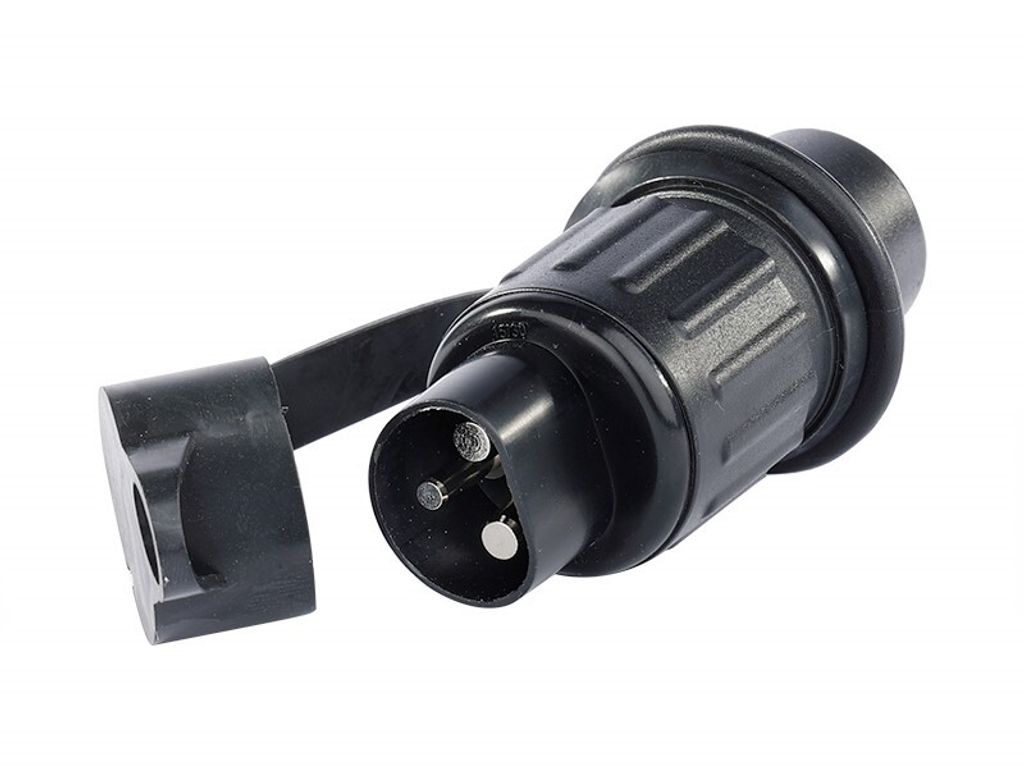 Anhängersteckdose Stecker 3 PIN, Kunststoff, lose