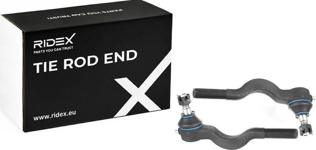 RIDEX Spurstangenkopf Spurstange für MITSUBISHI PAJERO II (V3W, V2W, V4W) Vorne 914T0740