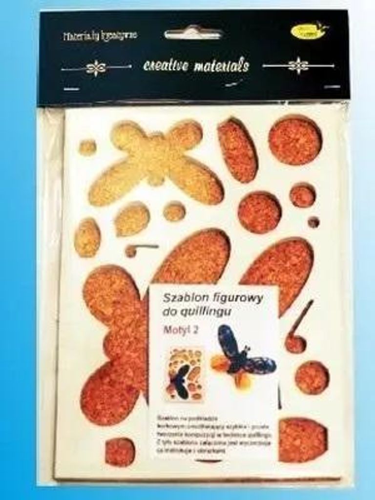 Quilling-Schablone „Schmetterling“, 14,5 x 19 cm – Galeria Hobby