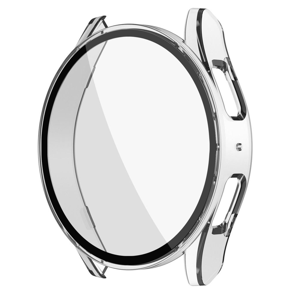 Stravo Displayschutz-Hülle Galaxy Watch 7 (40 mm) – Vollschutz mit Displayfolie – stoßfest – Transparent