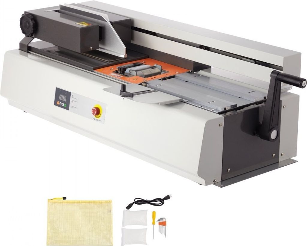 Thermobindegerät - Thermo-Buchbinder für 400 Blatt - A3 A4 A5 Dokumente bis 32 cm - Heizsystem für professionelle Bindung