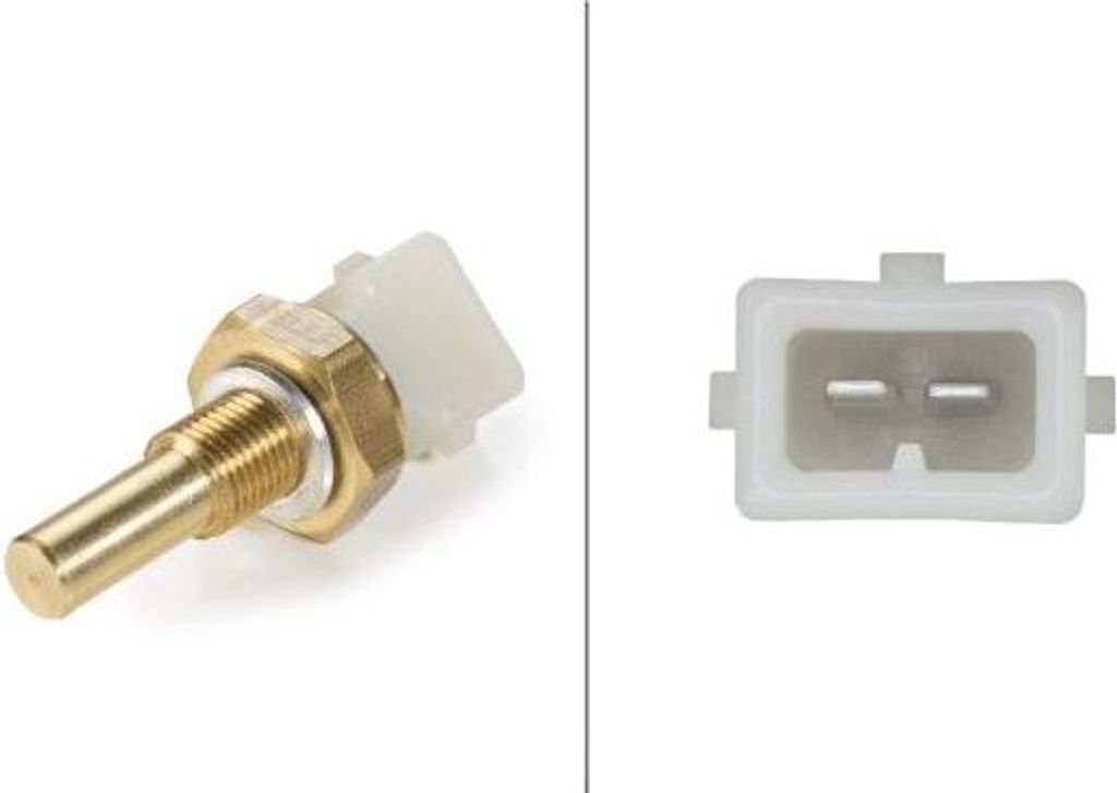 HELLA 6PT 009 107-561 Kühlmitteltemperatursensor OE 026906161 kompatibel mit A4 8D, A6 4A, Ibiza, Toledo