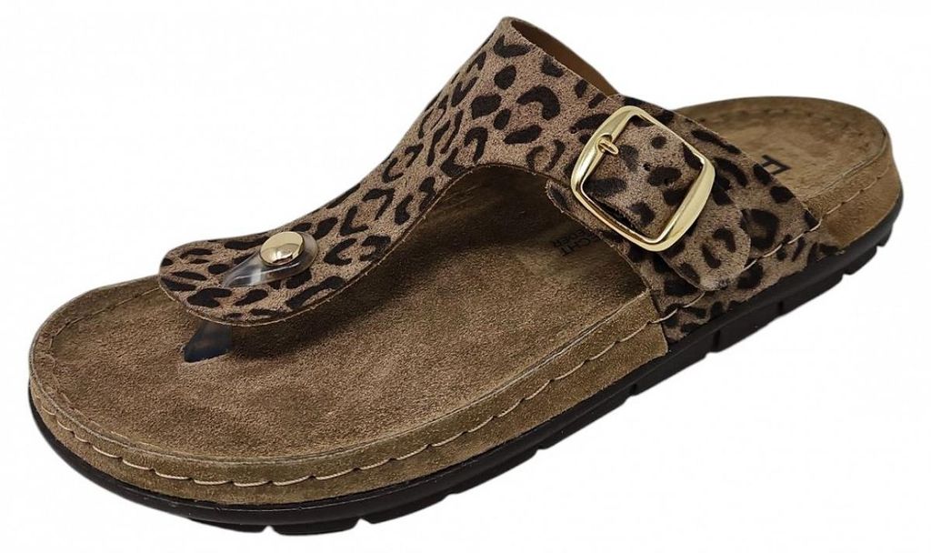 Rohde Damen Pantolette Leder Zehentrenner mit Produktbild 