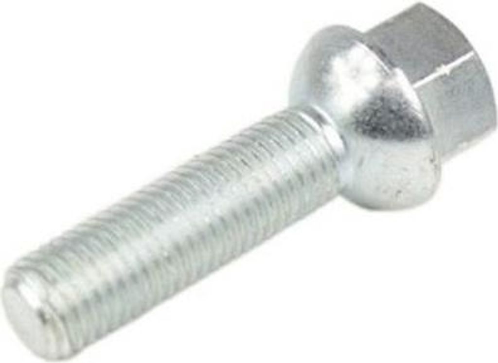 Šroub kola M14x1,5, délka závitu: 35 mm, kulový nákružek, Obrázek produktu 