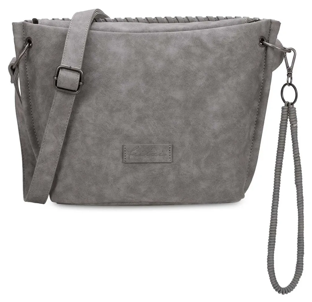 Fritzi aus Preußen borsa a tracolla Luke03 Root Crossbody Bag Grey grigio