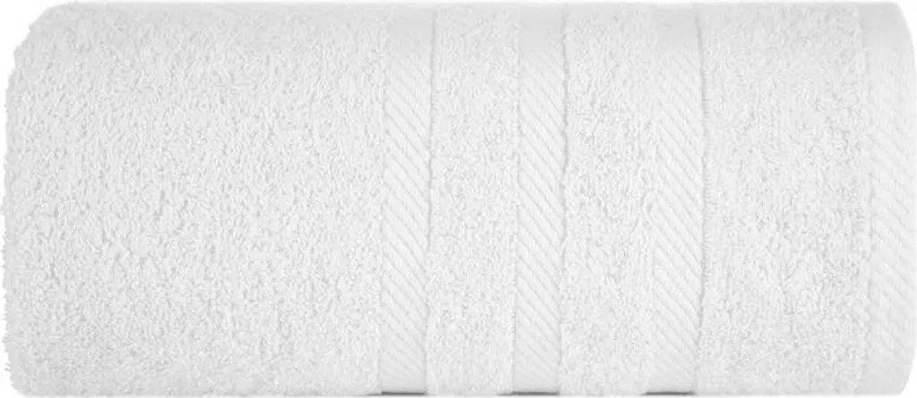 Asciugamano Milo 70x140 bianco 500 g/m2 in spugna di cotone Eurofirany