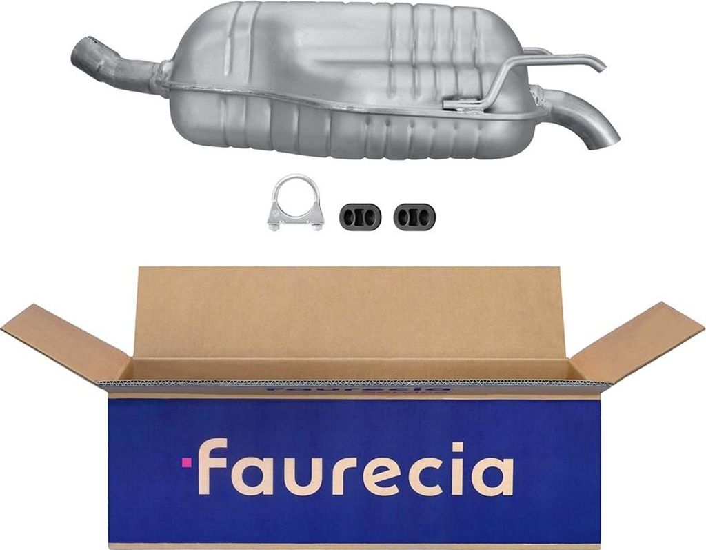 Endschalldämpfer FAURECIA IAM-Expertise passend für u.a. OPEL ZAFIRA