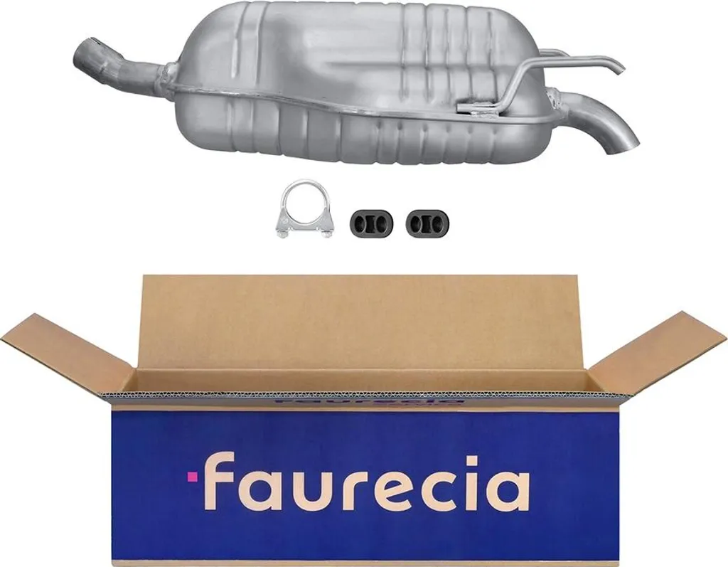 Silencieux arrière anticorrosion FAURECIA pour OPEL ZAFIRA robuste