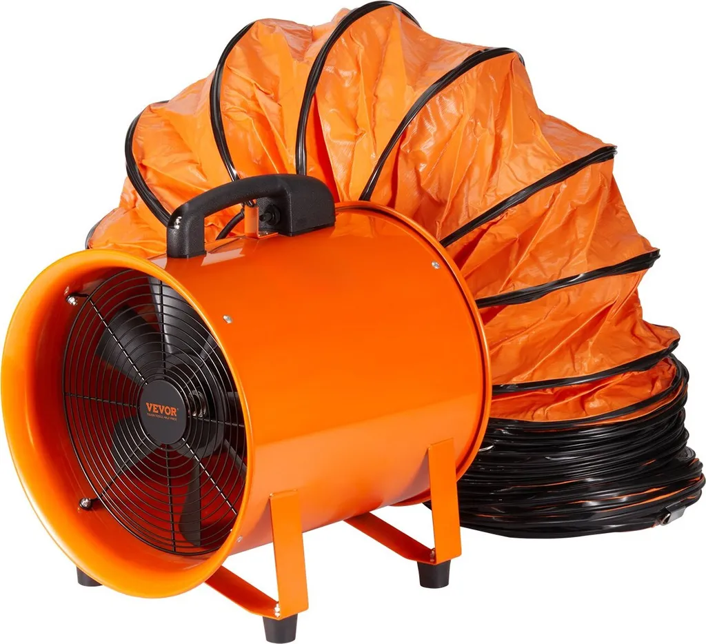 Ventilatore Industriale 255W + Tubo Flessibile 10m | Offerta Cantiere