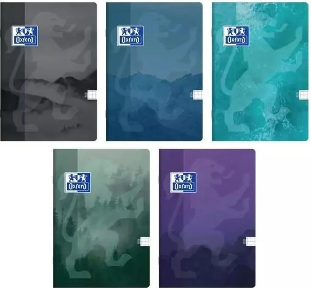 Cahier A4 OXFORD Pack de 5 pour la Prise de Notes au Bureau et à l'Ecole